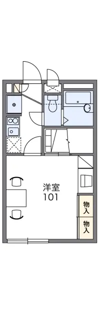 レオパレス秀Ⅱ 1