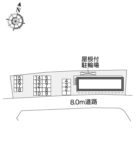 レオパレスプレミール陣原 2