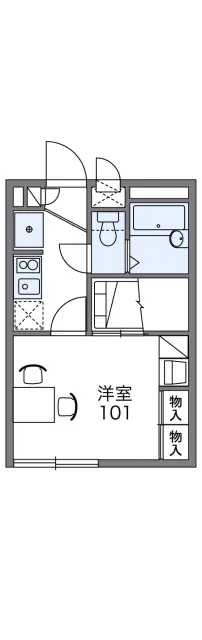 レオパレス長福の厨子 1