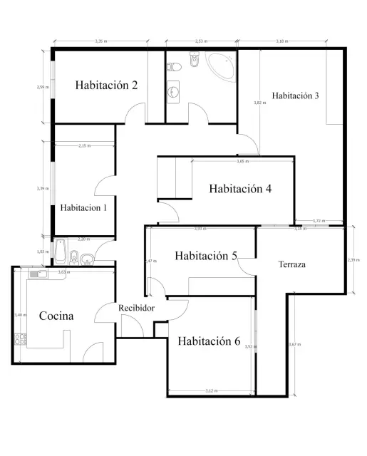 apartment in Gaztambide (Chamberi) 1
