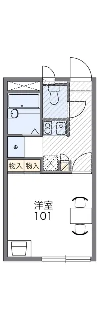 レオパレスパルグランデ南町 1