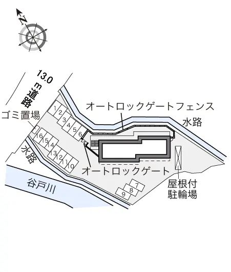レオパレス谷中 2