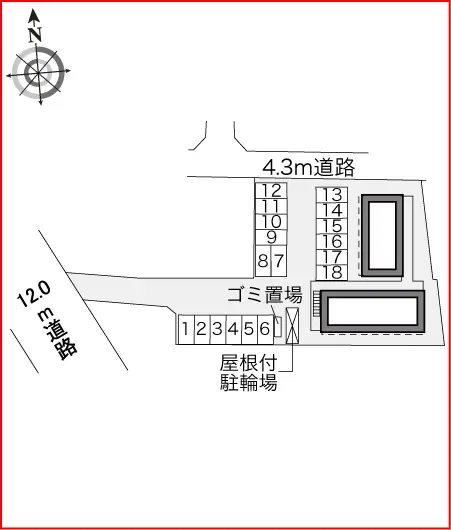 レオパレスリベルラⅡ 2