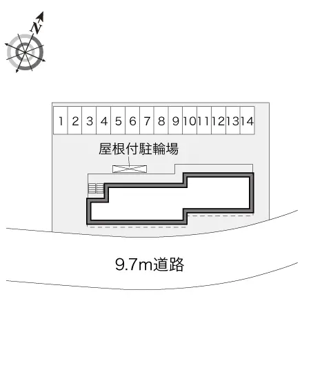 レオパレスバンビーノ花輪 2