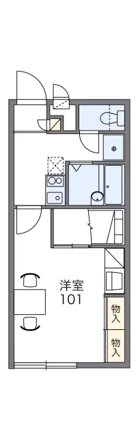 レオパレスビブレ松阪Ⅱ 1