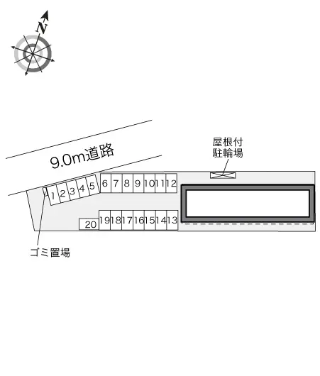 レオパレスパイン滝の下 2