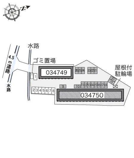 レオパレスカーサ　ドマーニⅡ 2
