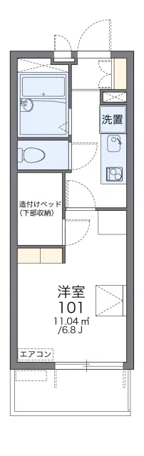 レオパレス東蟹屋アネックス 1