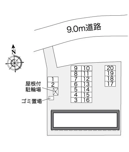 レオパレスおおせぎ　Ⅱ 2