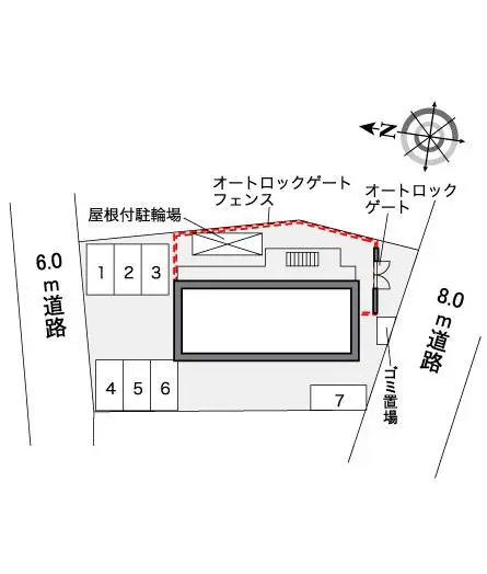 レオパレスミダスコート古曽部 2