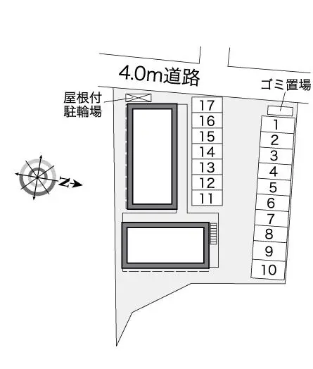 レオパレスグリーンタイズ 3