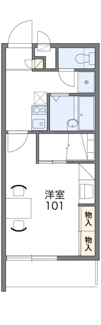 レオパレス高岡Ⅱ 1