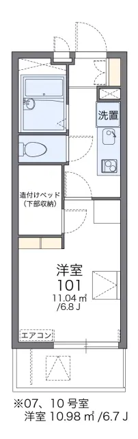 レオパレスソフィア　壱番館 1