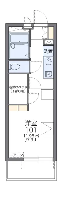 レオパレストルネード　舞阪 1