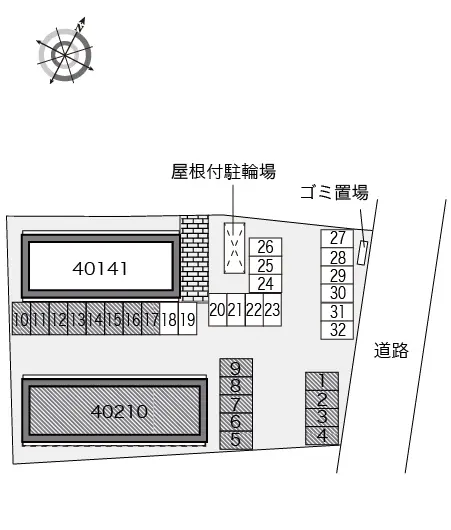 レオパレスラフィーネＢ 2