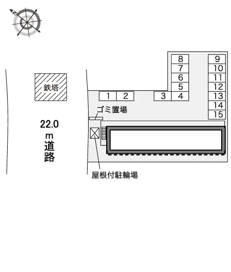 レオパレスＶｉＶａⅡ 2