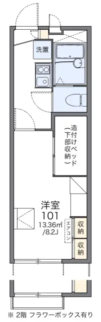 レオパレス喜連北Ⅱ 1