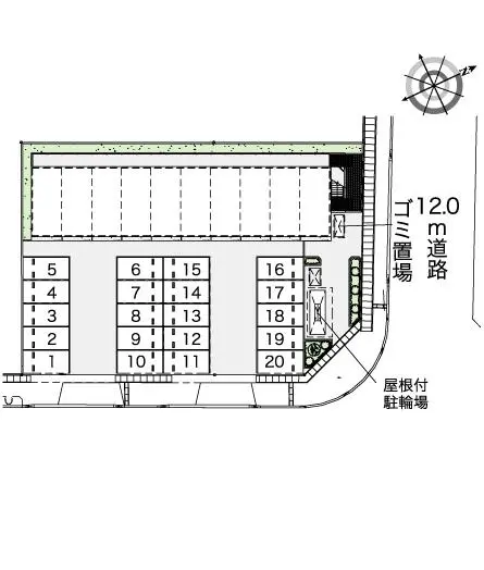 レオパレスポプラⅡ 2