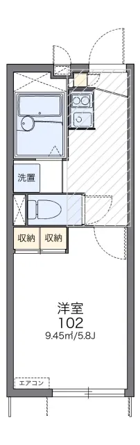 レオパレス西ノ前ハイツ 1