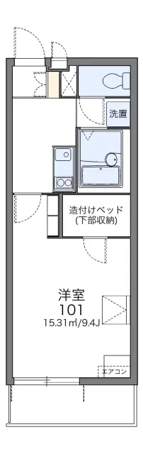 レオパレスルームス北越 1