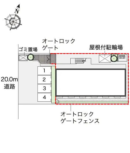 レオパレス末広タウニー - 桶川市の学生向け宿泊施設