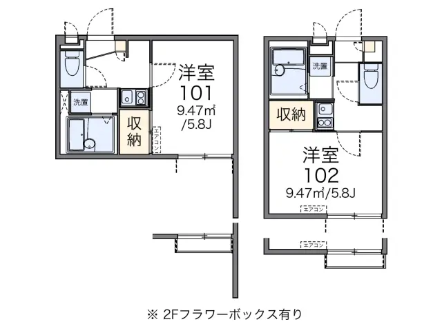 レオパレスグレンツェ木戸 1
