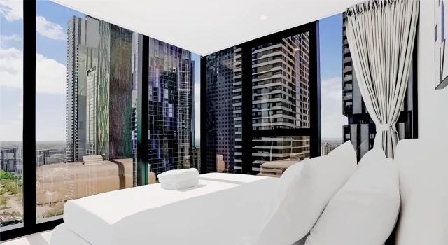 119 A'Beckett Street - alloggio per studenti a Melbourne - 2 Bedroom