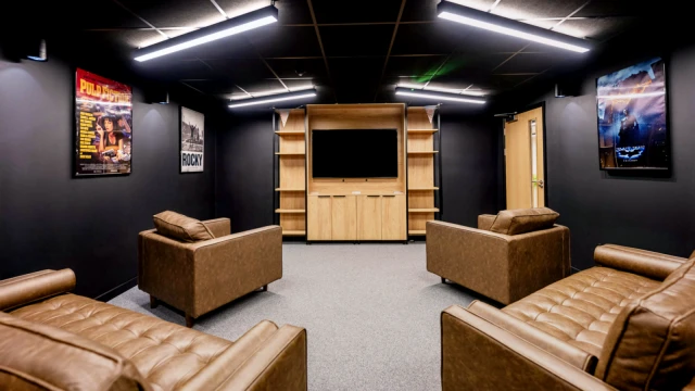 Medici - Nottingham student accommodation - Cinema room