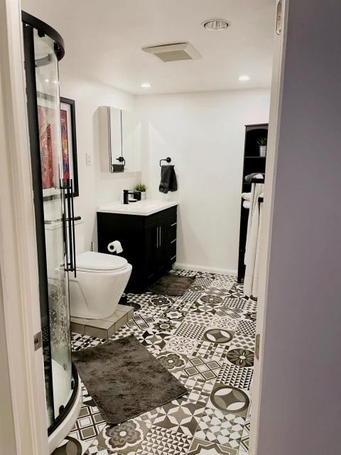 Furnished basement suite with food included 3