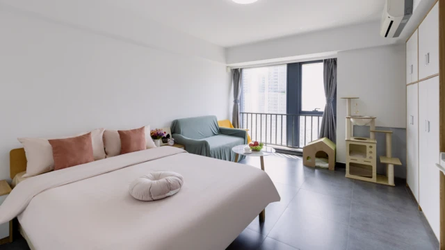 Binjiang Zhiben Building Lianzhuang Metro Station Branch - Qingguo Apartment 2