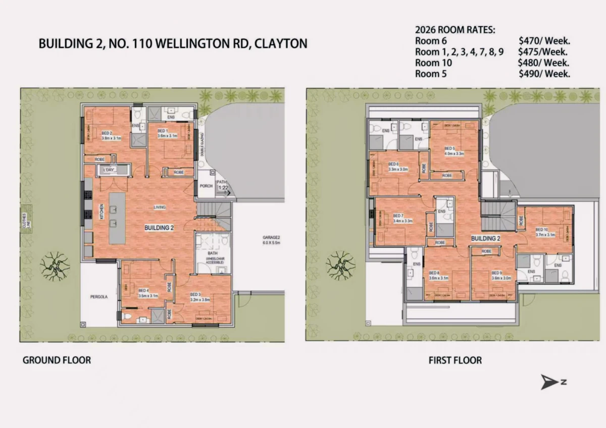 The House of Monash - 110 Wellington Road - Melbourne student accommodation