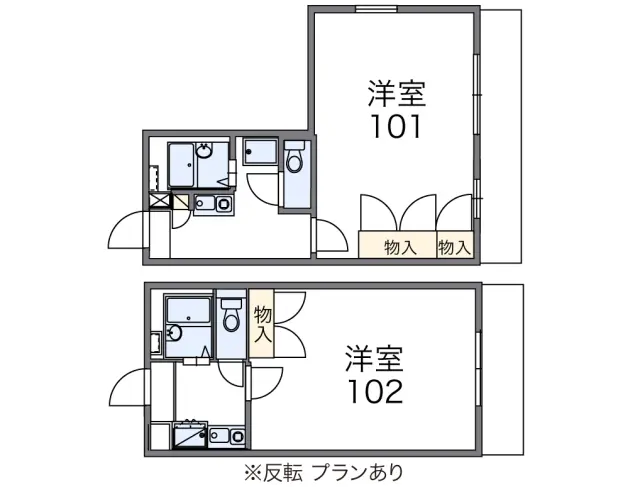 レオパレス東山Ｂ 1