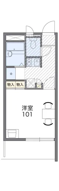 レオパレス南荒子 1