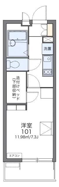 レオパレス三軒家 1