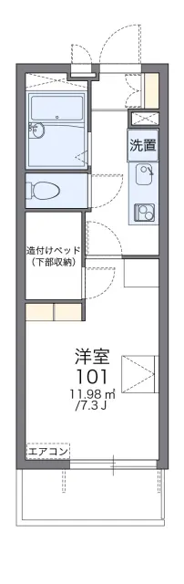 レオパレスラピスラズリ 1
