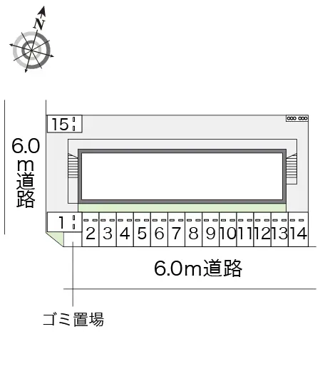 レオパレスパークサイド青葉 2