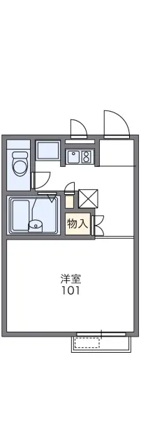 レオパレス友呂岐 1