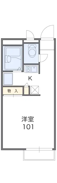 レオパレスプランタン高槻 1