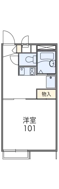 レオパレスリブェール西原 1