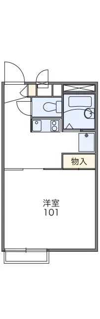 レオパレスＨＡＴＡＫＥＮＡＫＡ 1