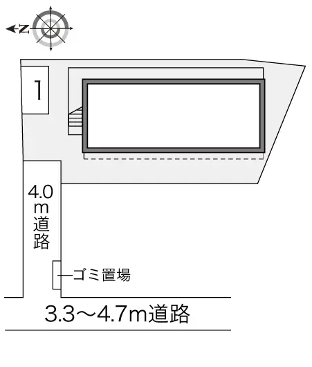 レオパレスハナミズキ 3