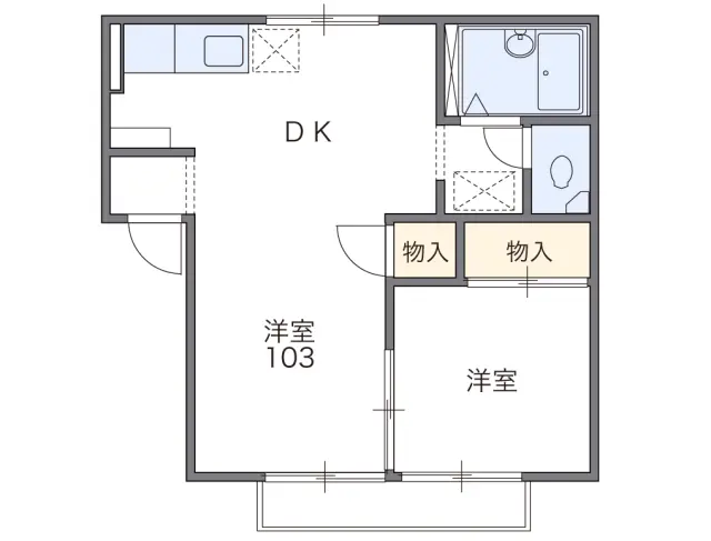 プレジール石橋 1