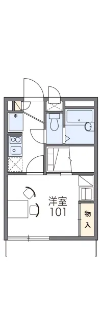 レオパレスＦ・シエル 1