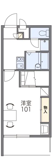 レオパレスＮｏｒｔｈＳｑｕａｒｅⅡ 1