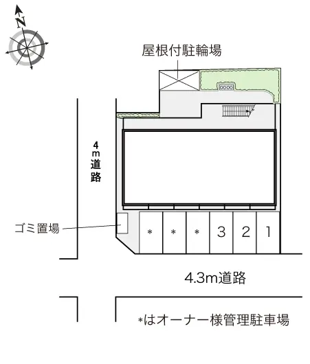 レオパレス飛鳥 3