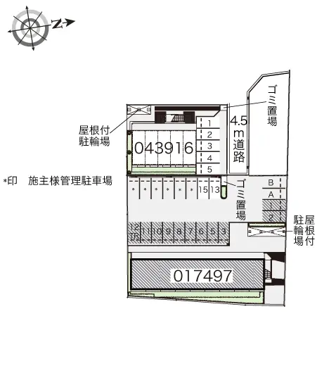 レオパレスヴァンベールⅡ 2