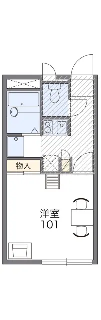 レオパレスヴィラ　フローラル 1