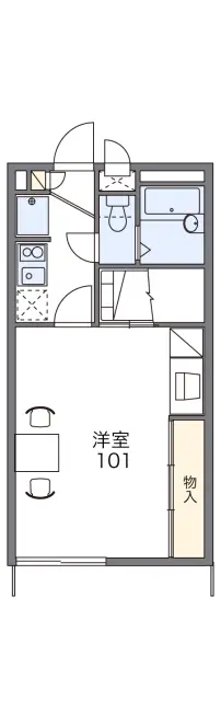 レオパレスウイロウ 1