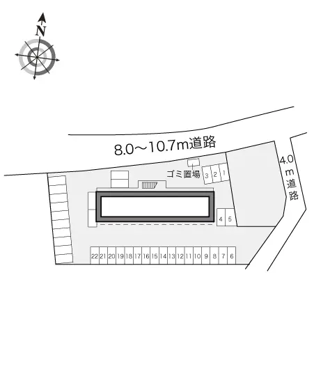 レオパレスプレジール西白井 2