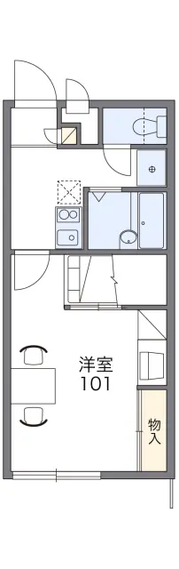 レオパレスパイン　ブルーム　Ⅱ 1